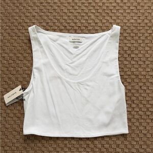 Babaton Classic White Tank Top